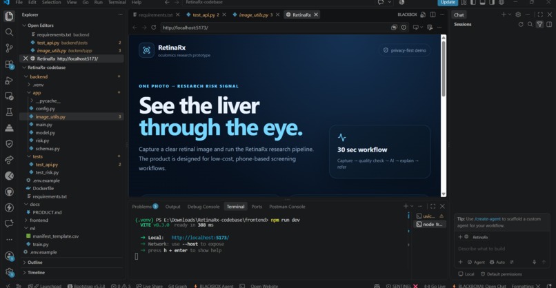 RetinaRx – screenshot 2