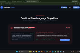 ScamShield — Your Family's AI Fraud Copilot.
