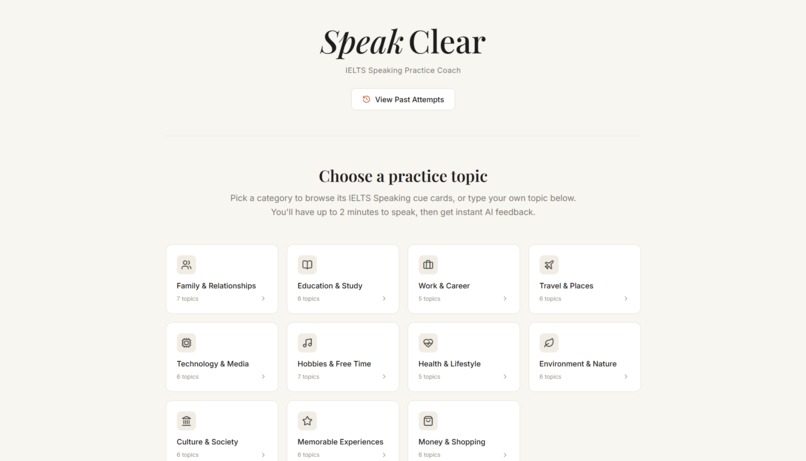 SpeakClear – screenshot 2