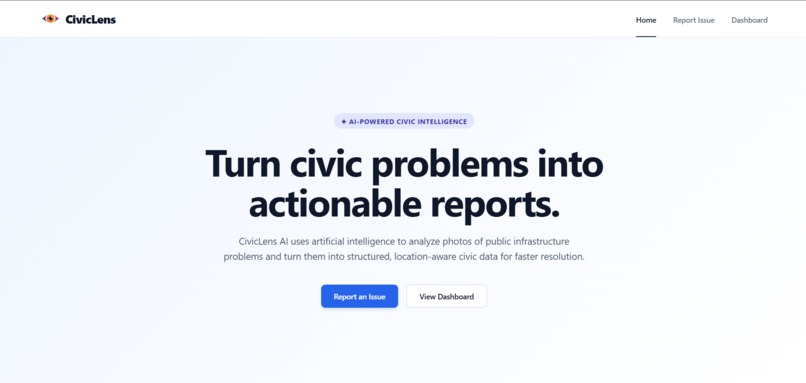 CivicLens AI – screenshot 1