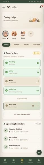 PetCare – screenshot 4