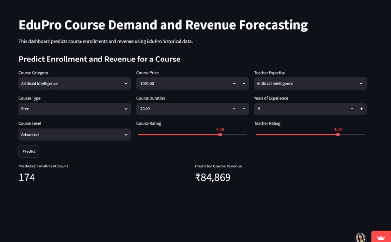 EduPulse AI(AI-Powered Student Performance ) – screenshot 2