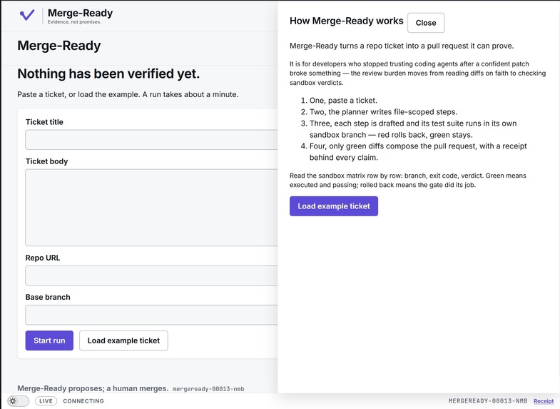 Merge-Ready – screenshot 1