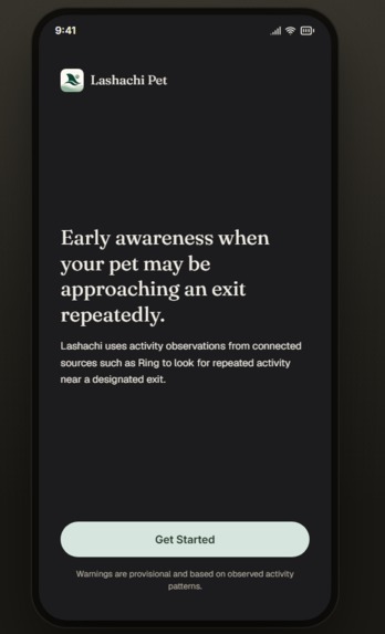 Lashachi Pet - Pet Escape Early Warning – screenshot 1