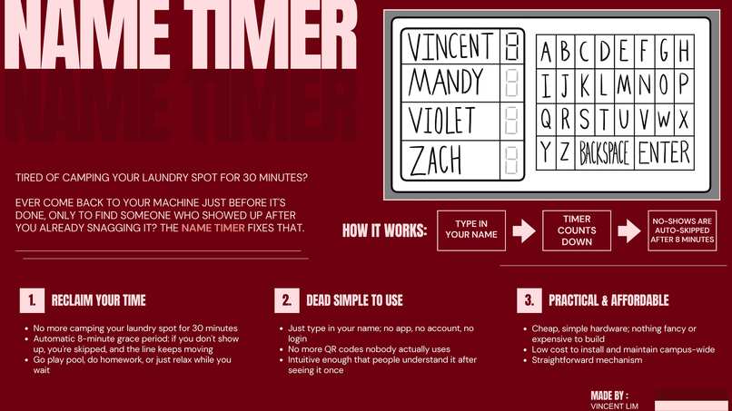 Name Timer – screenshot 1