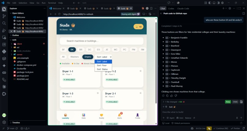suds-laundry-yale  – screenshot 3