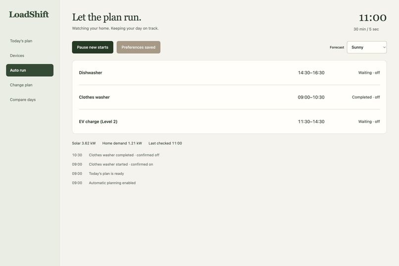 LoadShift – screenshot 3
