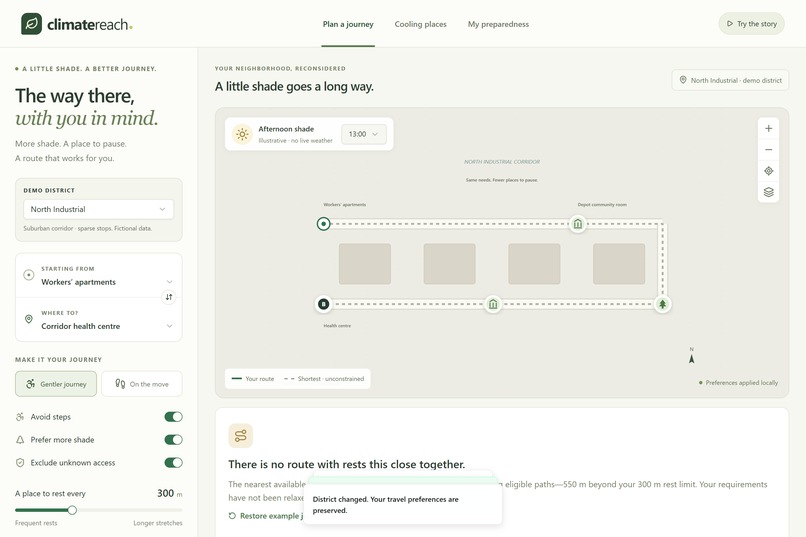 ClimateReach — A gentler way there – screenshot 3