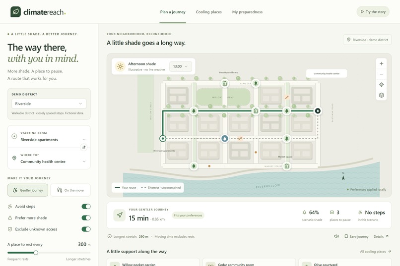 ClimateReach — A gentler way there – screenshot 4