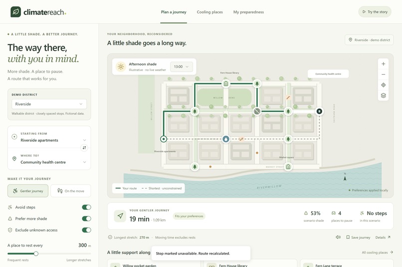 ClimateReach — A gentler way there – screenshot 6