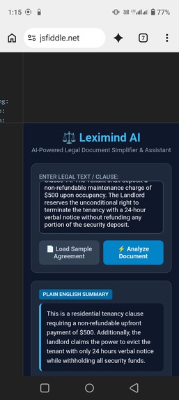 Leximind AI – screenshot 2
