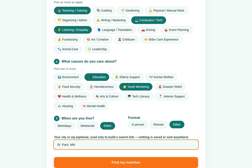 CausePath – screenshot 3