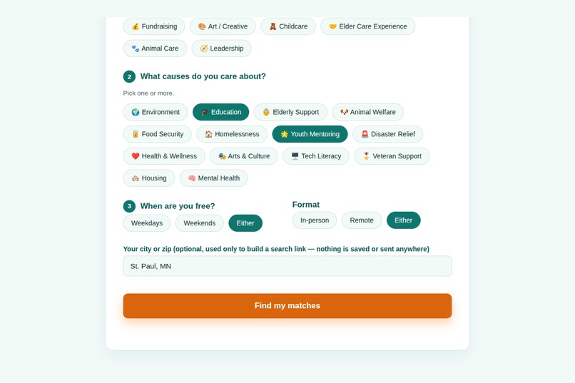 CausePath – screenshot 4