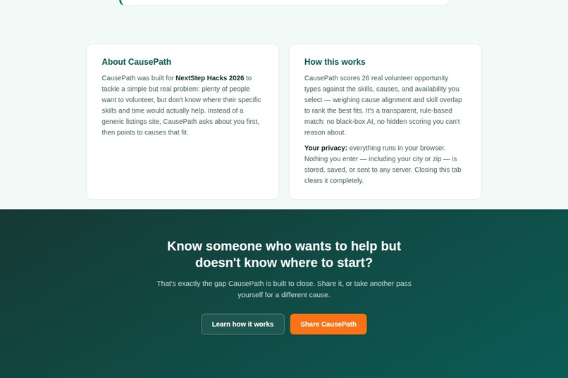 CausePath – screenshot 7