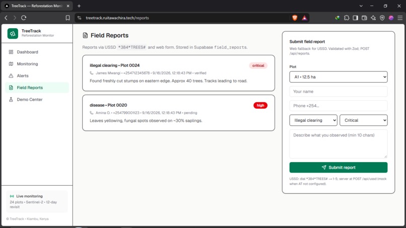 TreeTrack – screenshot 4