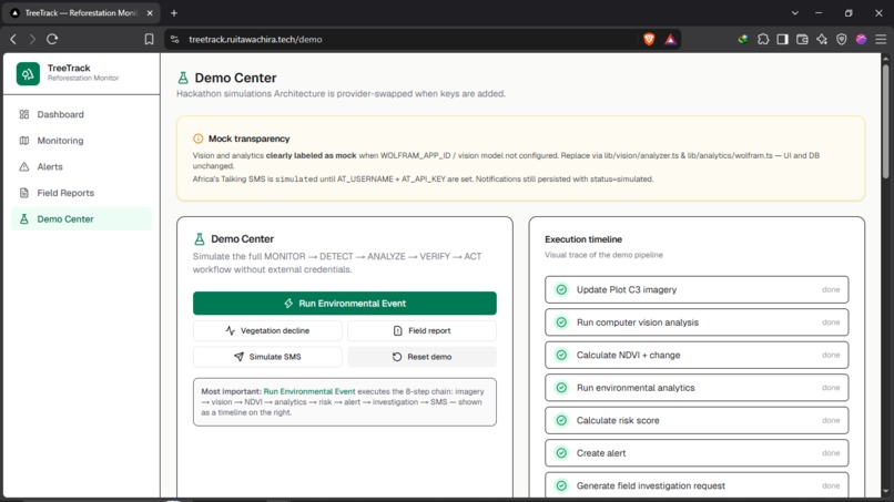 TreeTrack – screenshot 5