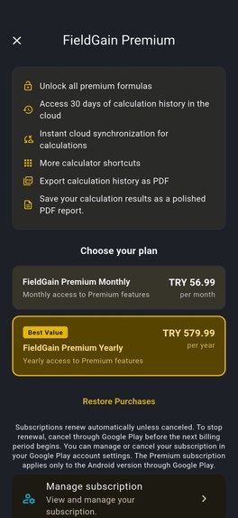 FieldGain – screenshot 9