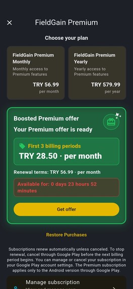 FieldGain – screenshot 12