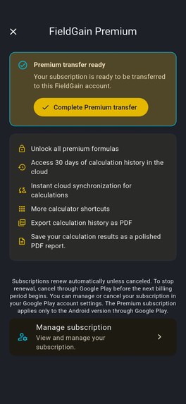 FieldGain – screenshot 13