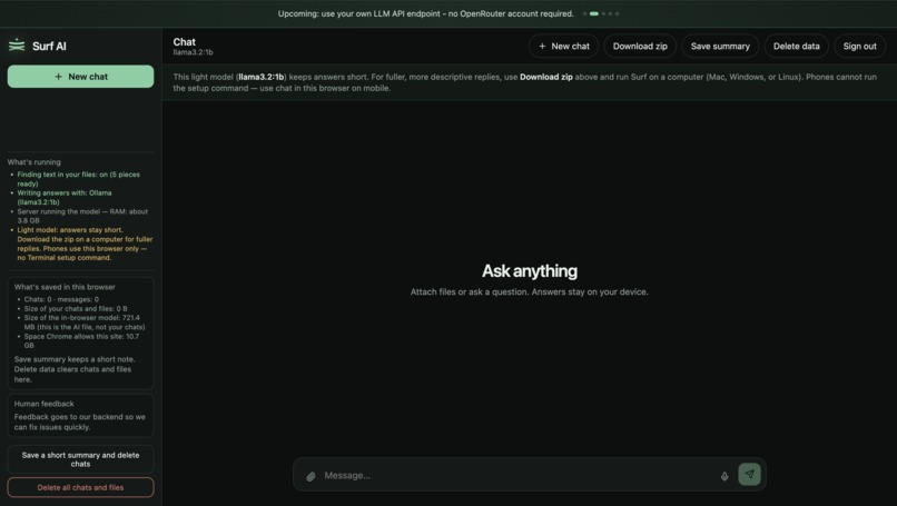 synap.surf – screenshot 2