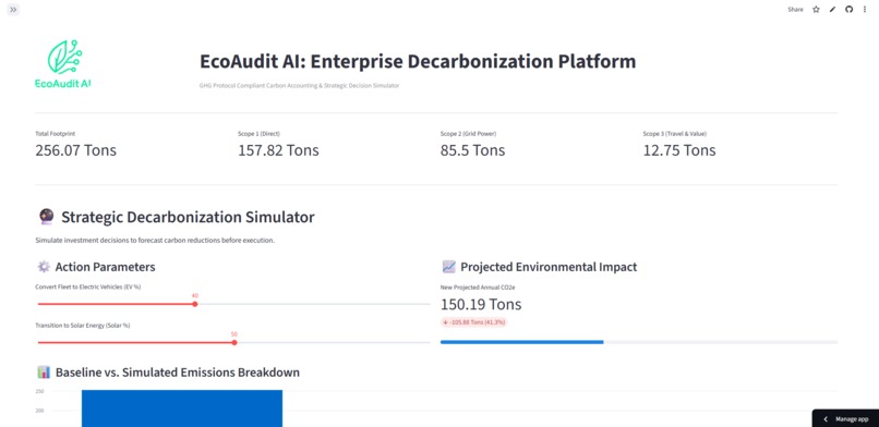 EcoAudit AI – screenshot 2