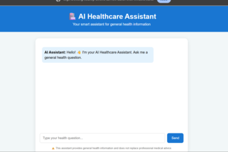 AI Healthcare Assistant