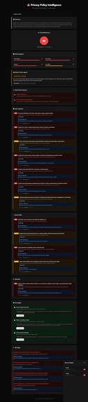 Privacy Policy Intelligence – screenshot 6