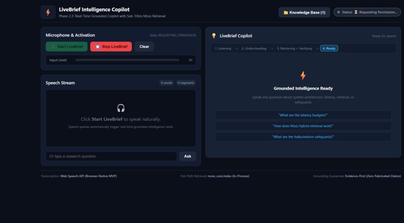 LiveBrief – screenshot 3