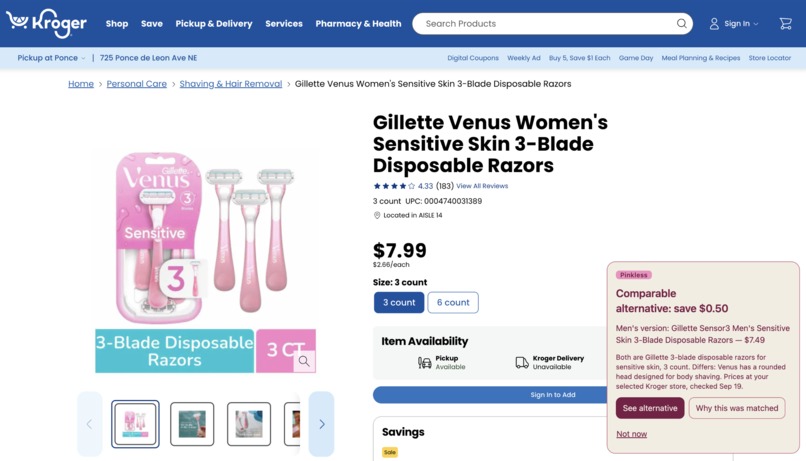 Pinkless – screenshot 1