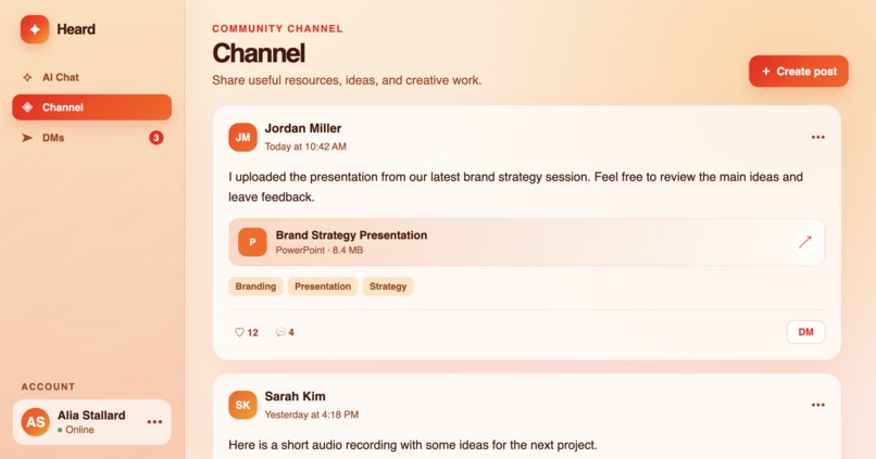 Heard – screenshot 2