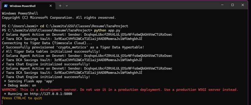 Tara AI – screenshot 1