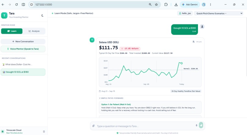 Tara AI – screenshot 3