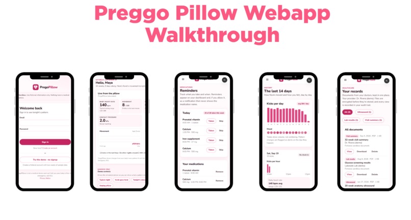 PreggoPillow – screenshot 2