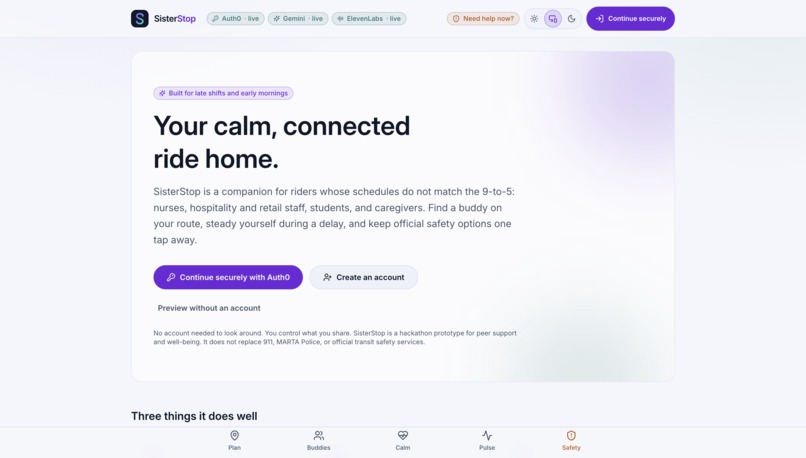 Sisterstop – screenshot 1