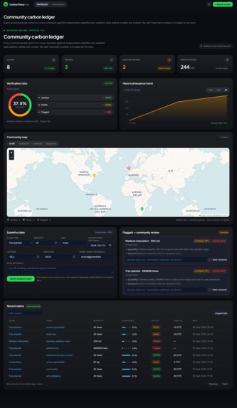 CarbonTrace-Lite – screenshot 2