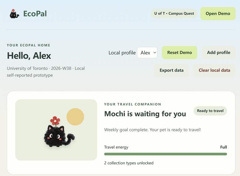 EcoPal – screenshot 1