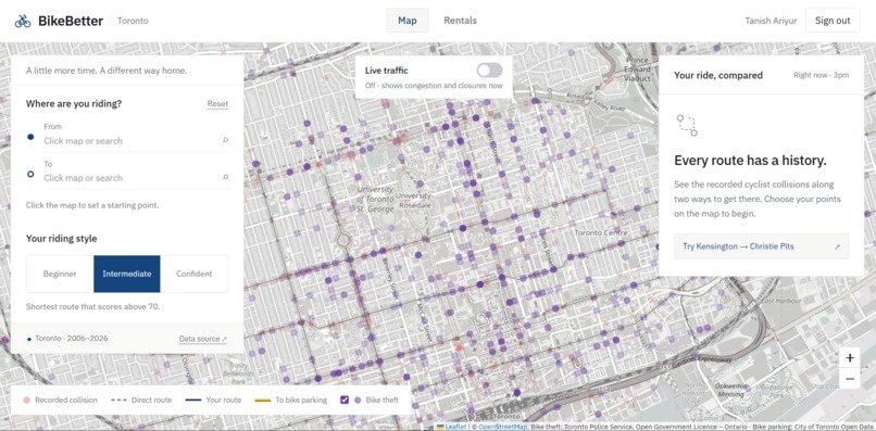 BikeBetter – screenshot 1