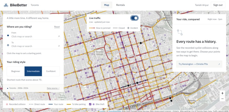BikeBetter – screenshot 2