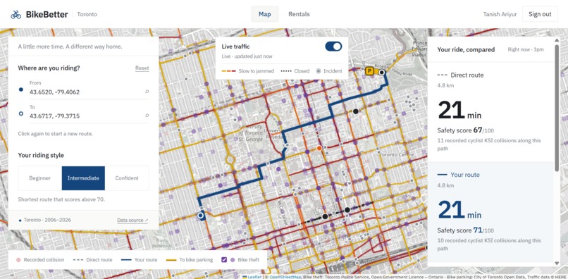 BikeBetter – screenshot 3