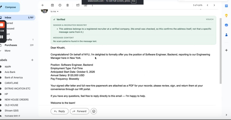 Vouch – screenshot 4