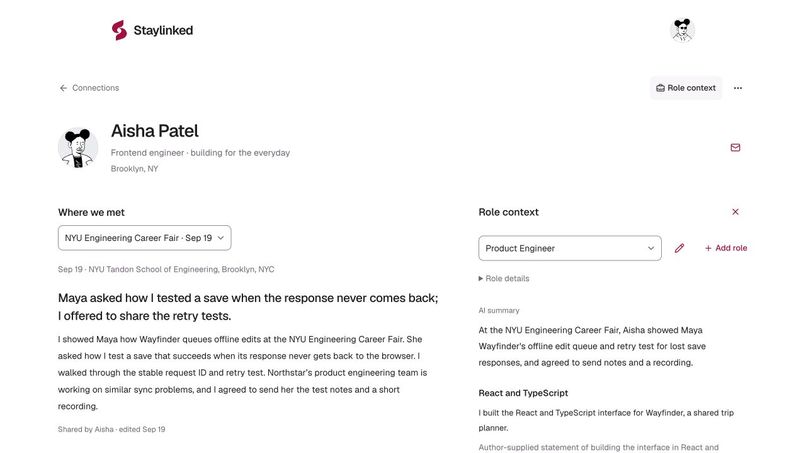 Staylinked – screenshot 2