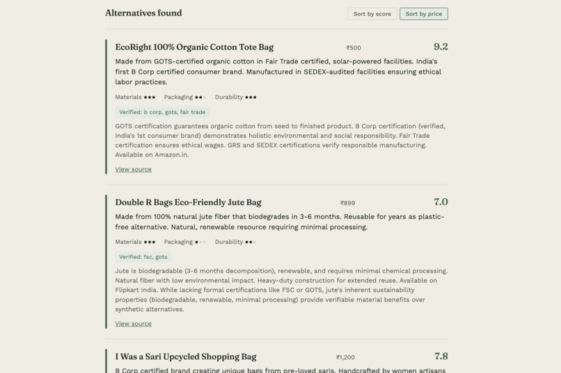EcoSwap – screenshot 3