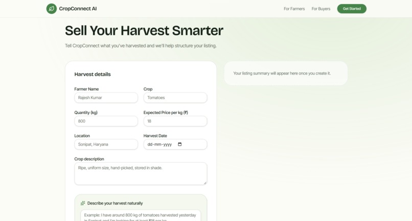 CropConnect AI – screenshot 5
