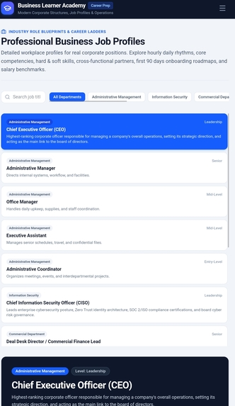 Business Learner Academy – screenshot 5