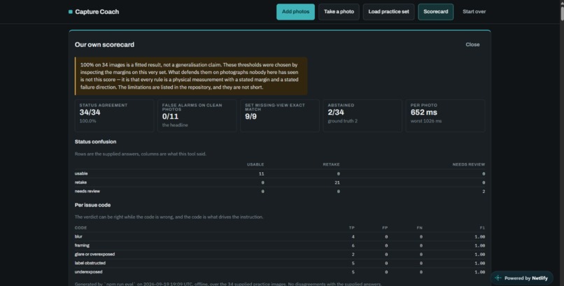 Capture Coach – screenshot 2