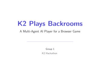 K2 Escape — A Multi-Agent Survival Challenge