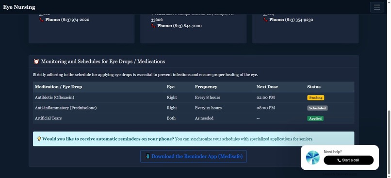 Eye Nursing – screenshot 3