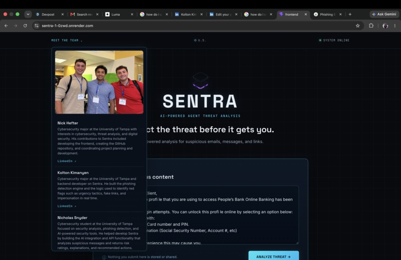 Sentra  – screenshot 2