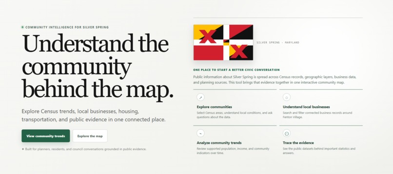 Silver-Spring-Community-Census – screenshot 1