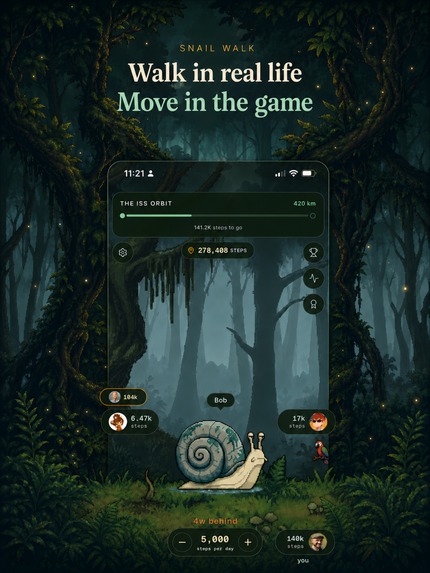 Snail Walk: Walking Game – screenshot 2